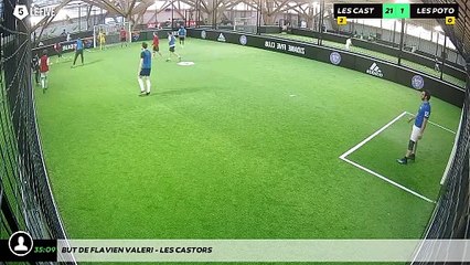 But de Flavien VALERI - LES CASTORS