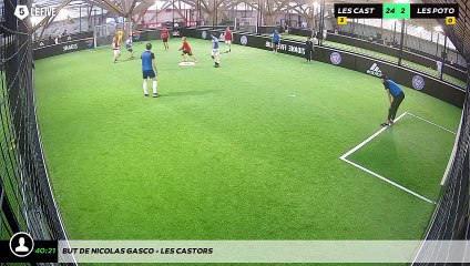 But de Nicolas GASCO - LES CASTORS