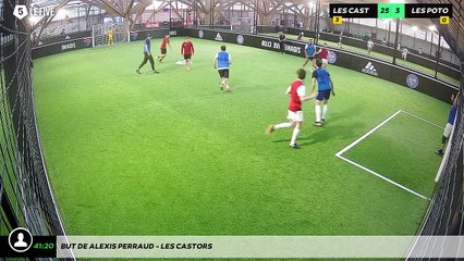 But de Alexis PERRAUD - LES CASTORS