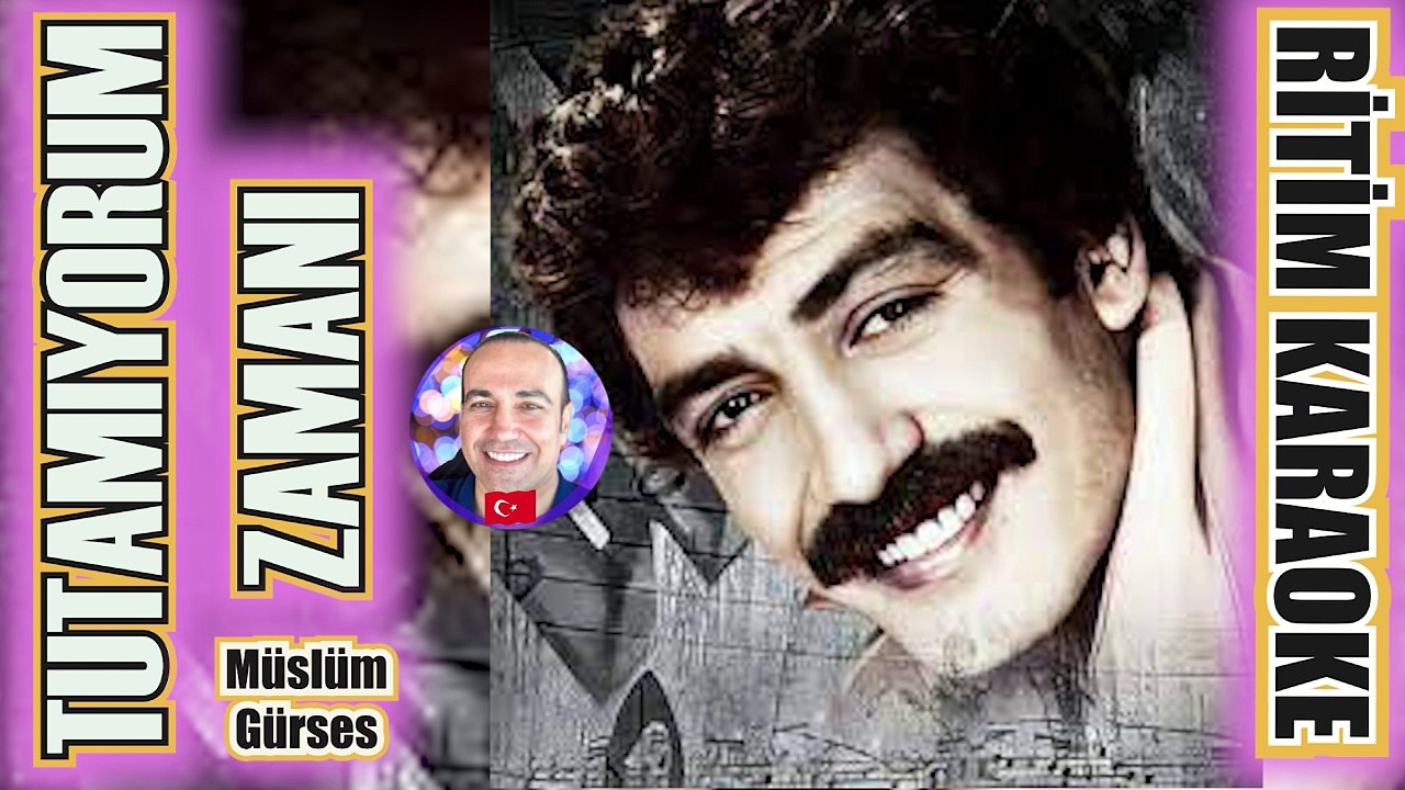 Tutamıyorum Zamanı - Müslüm Gürses ✩ Ritim Karaoke Orijinal Trafik (Fantezi Rock)