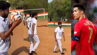 Football ఆడిన CM Revanth Reddy.. ఎలక్షన్ టెన్షన్ లేదు భయం లేదు. |Oneindia Telugu