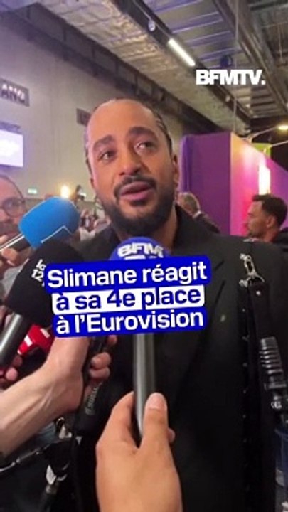 Eurovision - Slimane, les larmes aux yeux, craque face aux journalistes après sa 4e place: "Je suis désolé, je suis très ému, mais ce n'est pas de la tristesse..." - Regardez