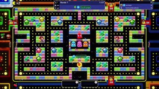 PAC-MAN Mega Tunnel Battle Chomp Champs - jugabilidad cruzado en PlayStation 5