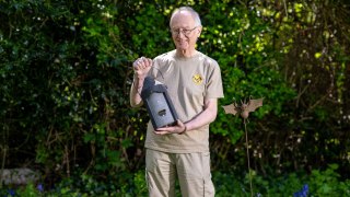 Meet the man who has spent 20 years transforming his garden into a haven - for bats