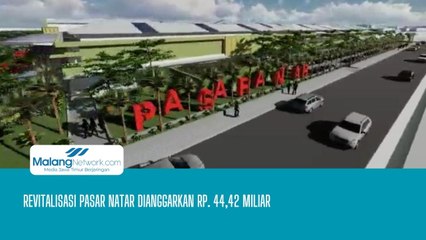 Revitalisasi Pasar Nasar Dianggarkan Rp. 44,42 Miliar
