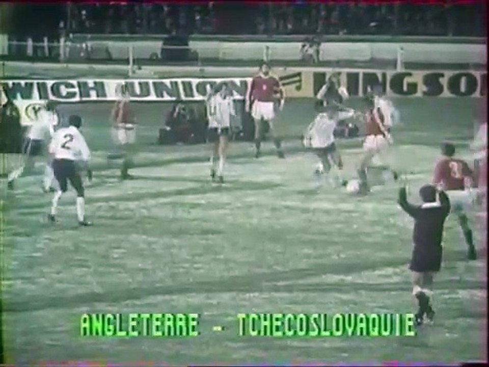 ANGLETERRE  -  TCHECOSLOVAQUIE  - 1978 -