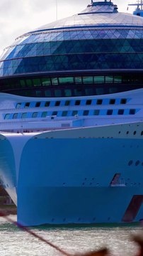 Ladies and Genderless This is the worlds largest cruise ship The Royal Caribbean Icon Of The Seas departing Miami Beach on April 27 2024