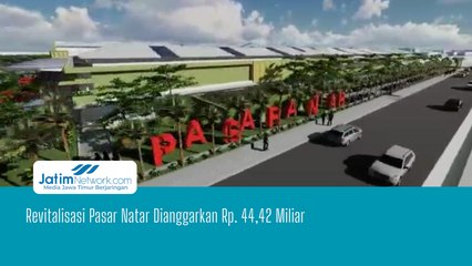 Revitalisasi Pasar Natar Dianggarkan Rp. 44,42 Miliar