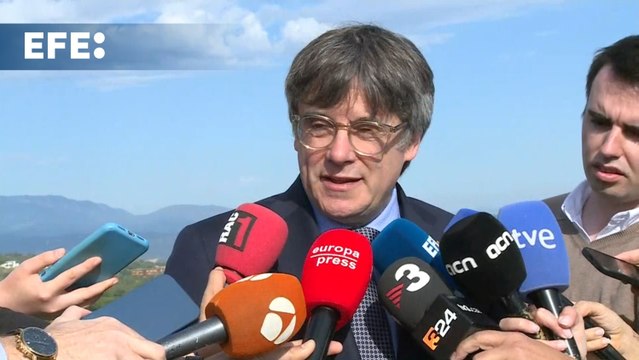 Puigdemont: Esperemos que sea la última jornada de muchos exilios para mucha gente