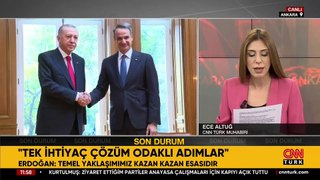 Cumhurbaşkanı Erdoğan, Yunanistan basınına konuştu: Tek ihtiyaç çözüme odaklı adımlar
