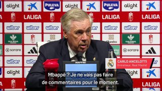 Ancelotti sur Mbappé et Macron : 