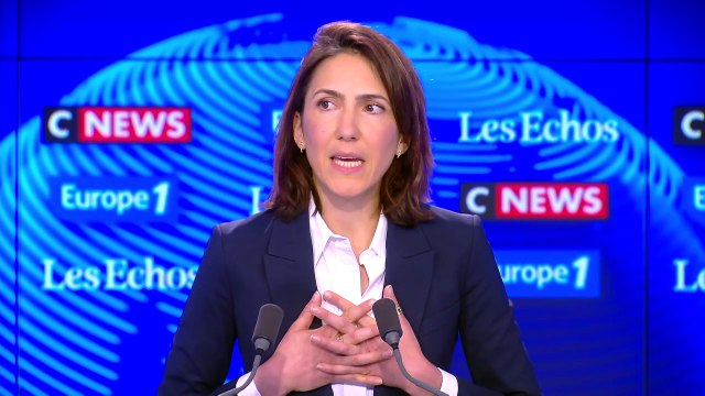 Européennes : Jordan Bardella «ment aux Français», lance Valérie Hayer