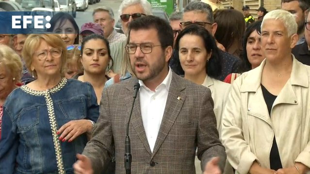 Pere Aragonès llama a los catalanes a votar con toda la energía, la fuerza y el entusiasmo