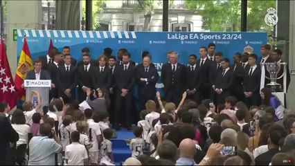 José Luís Martínez Almeida y su premonición con los goles de Joselu ante el Bayern