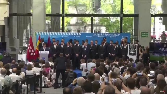 Discurso José Luís Martínez-Almeida campeón Liga en el Ayuntamiento