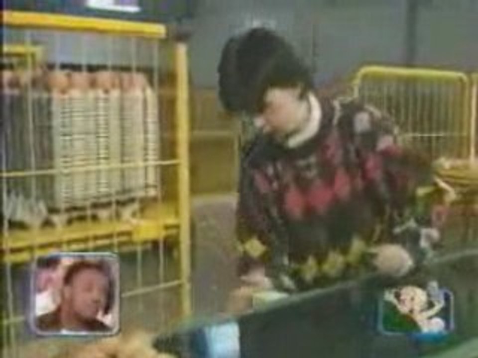 La famille de Régis à l'usine