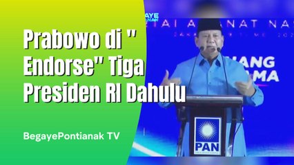 Prabowo Merasa Di "Endorse Presiden RI Sebelum Dirinya