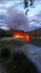 Se declaran dos incendios en el parque natural de las Lagunas de Ruidera