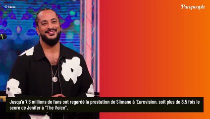 Télécharger la video: The Voice en difficulté sur TF1 : l'Eurovision et Slimane très forts, Jenifer (de retour) n'a rien pu faire...