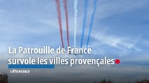 La Patrouille de France survole les villes provençales