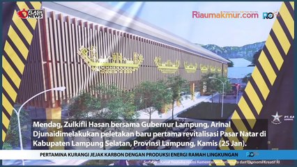 Revitalisasi Pasar Natar Dianggarkan Rp44,42 Miliar