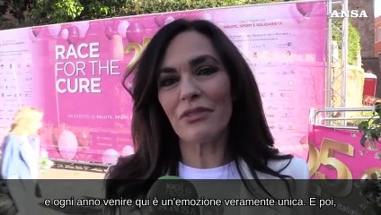 Race for the Cure, Cucinotta: "Grazie a questo evento tante si sono salvate"
