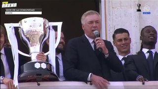 Real Madrid'in şampiyonluk kutlamasında Rüdiger'den Arda Güler tezahüratları