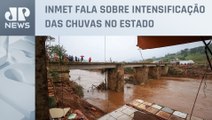 Rio Grande do Sul tem alertas para inundações e deslizamentos
