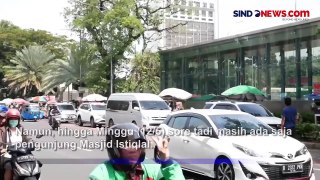 Meresahkan! Viral Jukir Liar Patok Tarif Parkir Rp150 Ribu di depan Masjid Istiqlal
