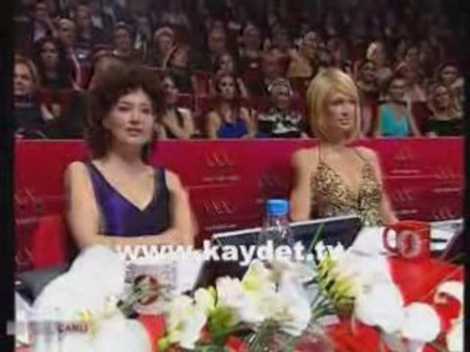 Paris Hilton bei Miss Turkey 2008