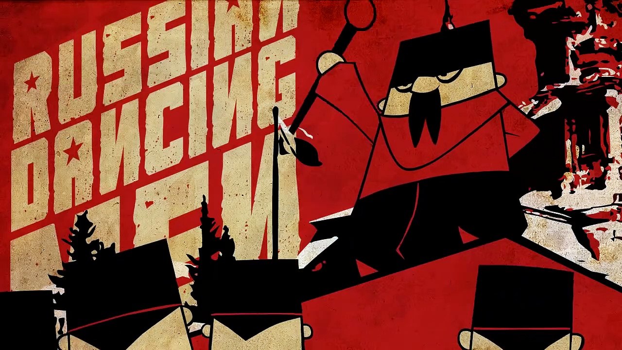 Russian Dancing Men  animated music video  MrWeebl_720pFH