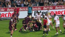 TOP 14 - Essai de Tevita TATAFU (UBB) - Union Bordeaux-Bègles - Stade Rochelais