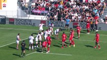 TOP 14 - Essai de Leicester FAINGA'ANUKU (RCT) - RC Toulon - LOU Rugby