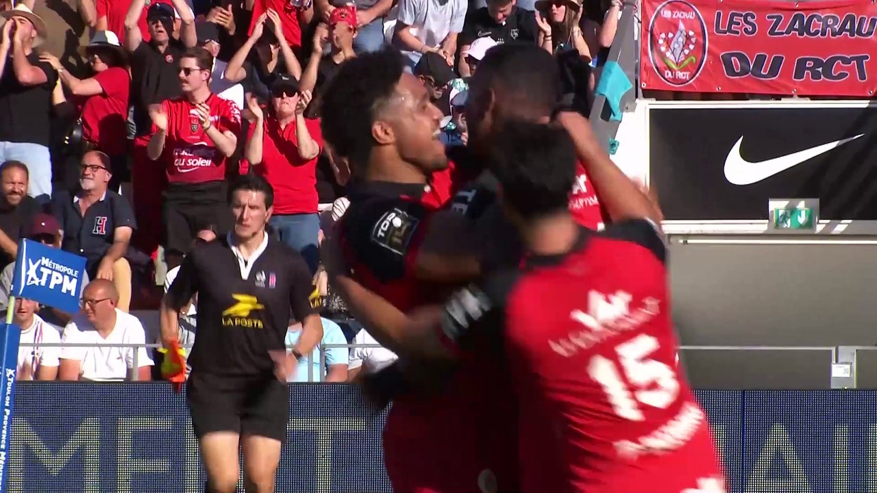 TOP 14 - Essai de Jiuta WAINIQOLO (RCT) - RC Toulon - LOU Rugby