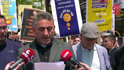 İstanbul'da TOKİ mağdurlarından eylem: "5 yıl geçti, vaatler hâlâ yerine getirilmedi"