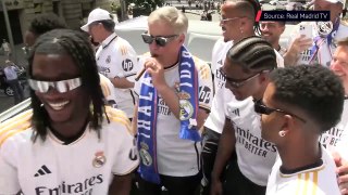 Dancing Don - Ancelotti lets loose at Real Madrid title celebrations