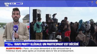 Rave party à Parnay: un participant est mort après un arrêt cardio-respiratoire