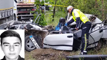 16 kez ehliyetsiz yakalanmıştı... Mehmet Can Şen trafik kazasında hayatını kaybetti