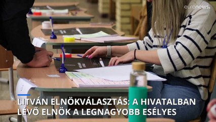 Gitanas Nauseda a legesélyesebb a litván elnökválasztáson 🇱🇹