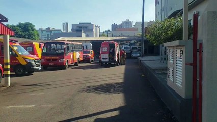 Homem com espingarda invade quartel dos bombeiros e é contido pela PM