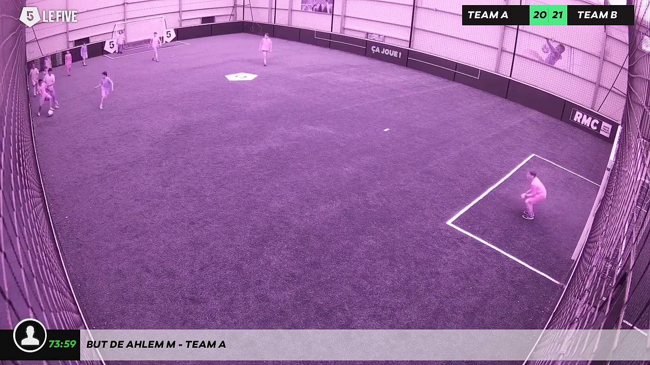 But de Ahlem M - Team A