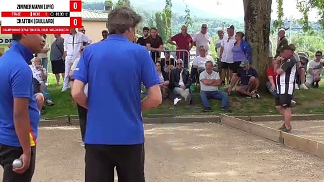 MINI WebTV Pétanque : Finale du Championnat doublette seniors de Haute-Savoie à Thonon-les-Bains