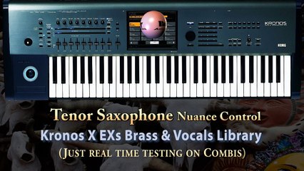 Korg Kronos EXs Library Brass & Vocals Suite (part 3)