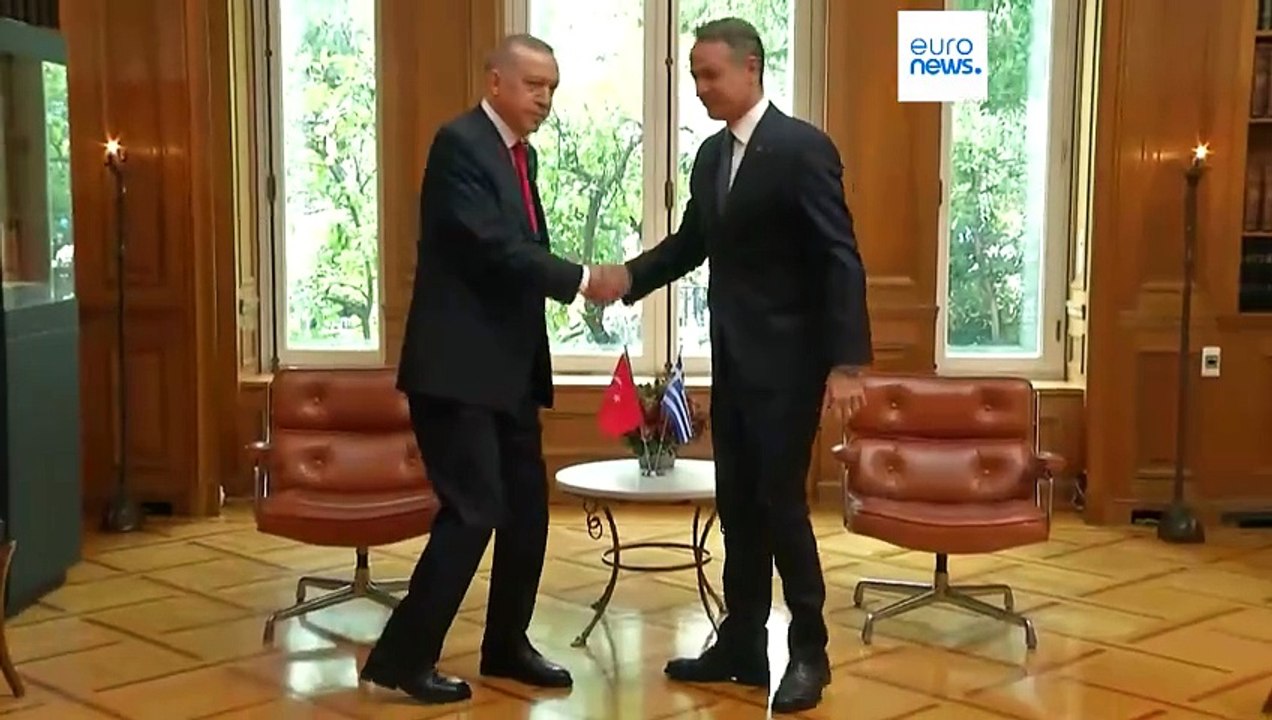 Streit oder eitel Sonnenschein zwischen Athen und Ankara? Mitsotakis trifft Erdogan