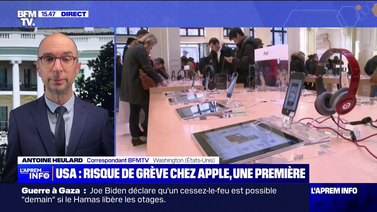 États-Unis: les employés d'une boutique Apple près de Baltimore votent une grève à 98%, une situation inédite pour la marque dans le pays