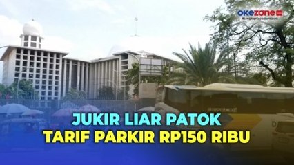 Скачать видео: Viral Jukir Liar Meresahkan Patok Tarif Parkir Rp150 Ribu di depan Masjid Istiqlal