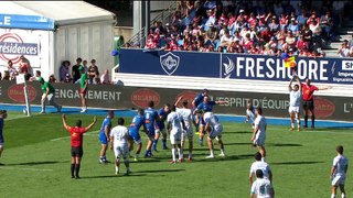 TOP 14 - Essai de Auguste CADOT (MHR) - Castres Olympique - Montpellier Hérault Rugby