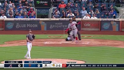 ¡Orlando Arcia la sacó por todo el Left Field!