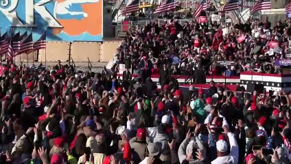 Donald Trump comes out swinging at New Jersey rally ahead of crunch week in court