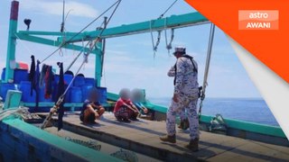 Empat warga Myanmar kendali bot nelayan tempatan ditahan
